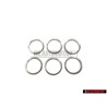 6x Genuine VW O-ring Sealing Washer 12x15, 5x1.5 - N 0138128