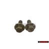 2x Genuine VW Hex Collared Bolt - N 90129001