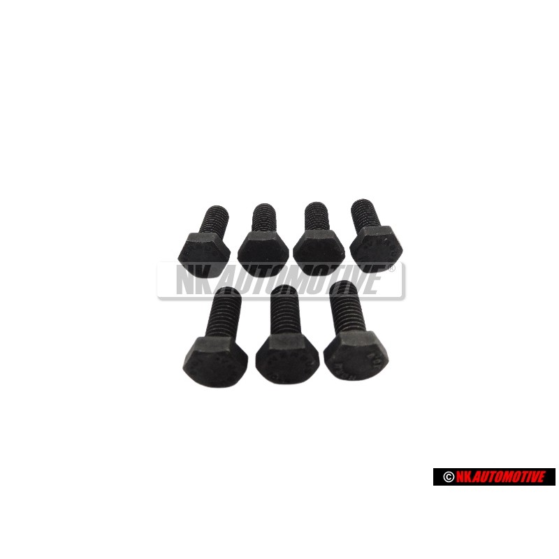 7x Genuine VW hexagon bolt - N 01028712
