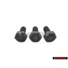 3x Genuine VW Hexagon Bolt M8x18 - N 01023929