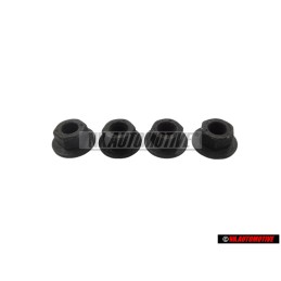 4x Genuine VW Hexagon Collar Nut - N 90175205