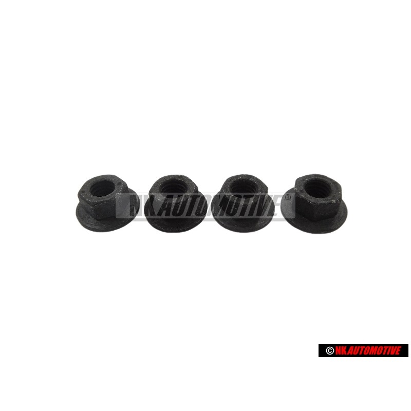 4x Genuine VW Hexagon Collar Nut - N 90175205