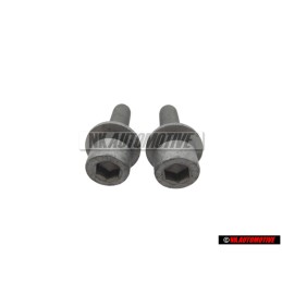 2x Genuine VW Socket Head Bolt With Hexagon Socket Head - N 10172501