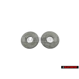 2x Genuine VW Washer 6.4x18x1.6 - N 01166620
