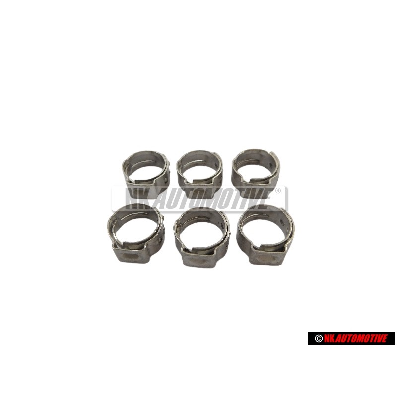 6x Genuine VW Clamp - N 10049701