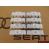 8x Genuine VW Fuel Line Hose Clip, Clamp, Holder - 191201449