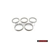 5x Genuine VW O-ring Sealing Washer 12x15, 5x1.5 - N 0138128