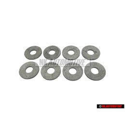 8x Genuine VW Washer 6.4x18x1.6 - N 01166620