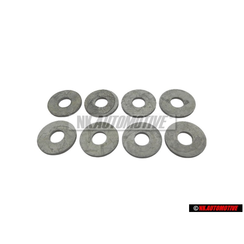 8x Genuine VW Washer 6.4x18x1.6 - N 01166620
