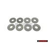 8x Genuine VW Washer 6.4x18x1.6 - N 01166620