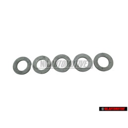 5x Genuine VW Washer 8.4x15x1.6 - N 01155813