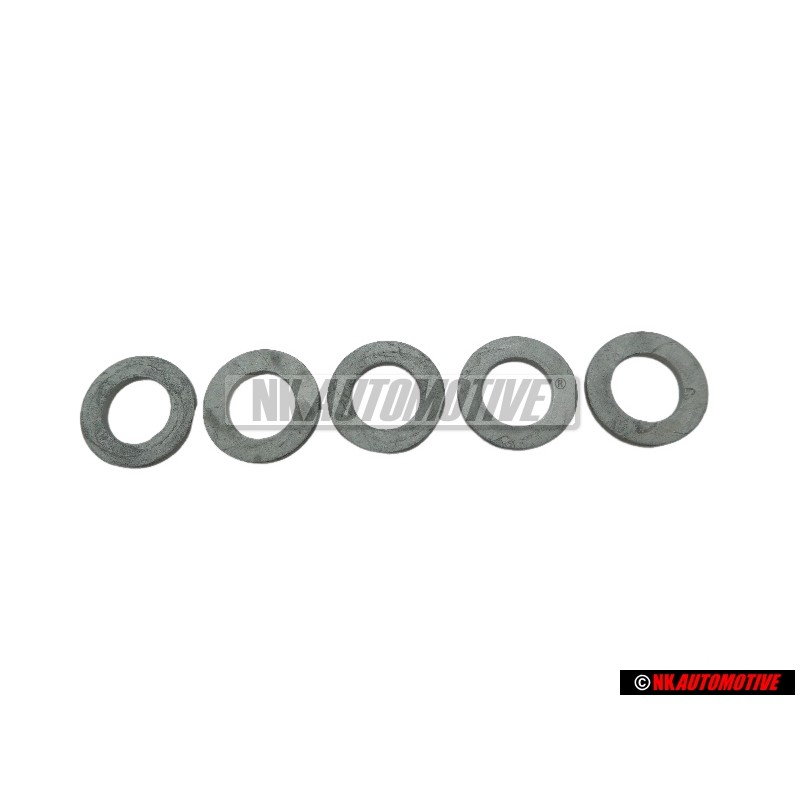 5x Genuine VW Washer 8.4x15x1.6 - N 01155813