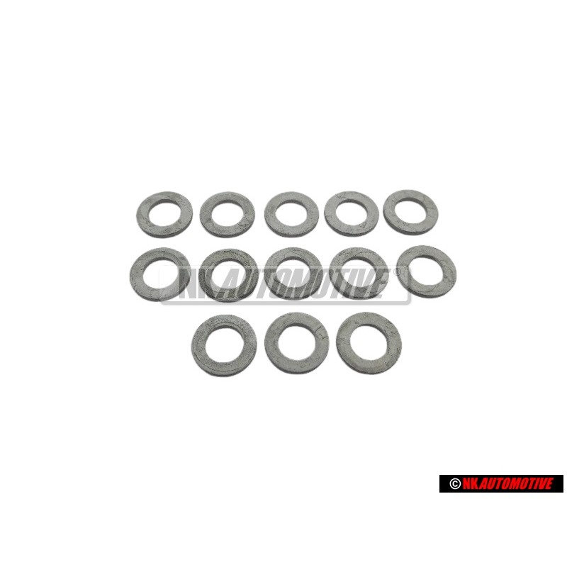 13x Genuine VW Washer 8.4x15x1.6 - N 01155813