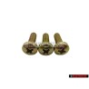 3x Genuine VW Fillister Hd Bolt - N 0141313