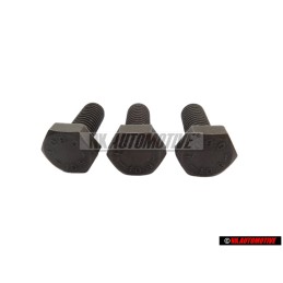 3x Genuine VW Hexagon Bolt - N 01025414