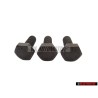 3x Genuine VW Hexagon Bolt - N 01025414