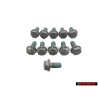 11x Genuine VW Hex Collared Bolt - N 90063905
