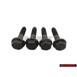 4x Genuine VW Hexagon Bolt - N 0195512