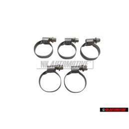 5x Genuine VW Clamp 16-28x9x0.5 - N 90561801