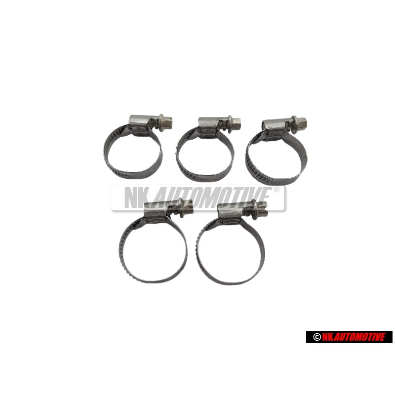 5x Genuine VW Clamp 16-28x9x0.5 - N 90561801