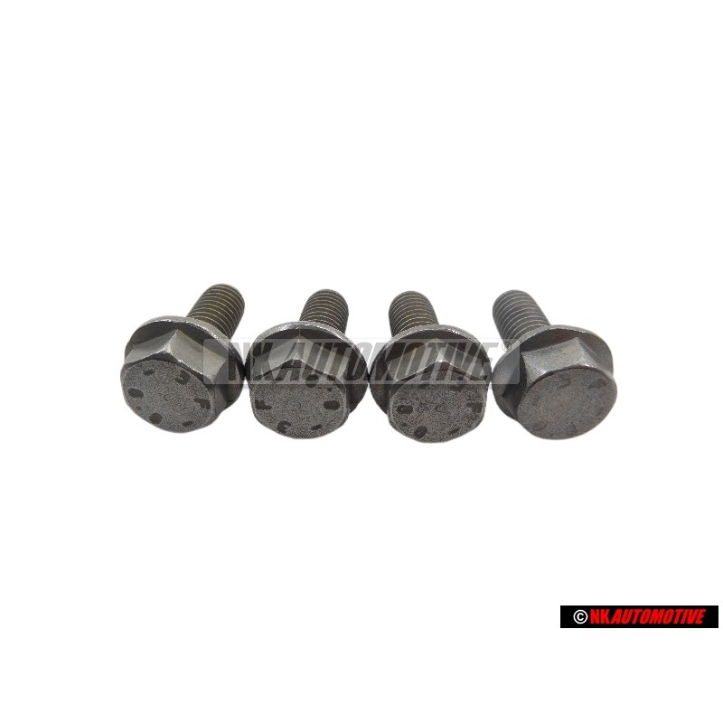 4x Genuine VW Hex Collared Bolt - N 10155906