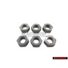 6x Genuine VW Hexagon Nut Self Locking - N 90074404
