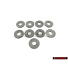 9x Genuine VW Washer 6.4x18x1.6 - N 01166620