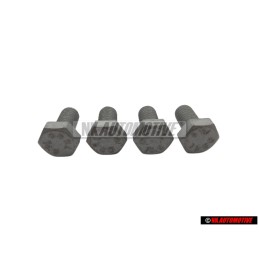4x Genuine VW Hexagon Bolt - N 01023820