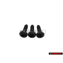 3x Genuine VW Oval head Panel Screw 4.2X16 - N 0139649