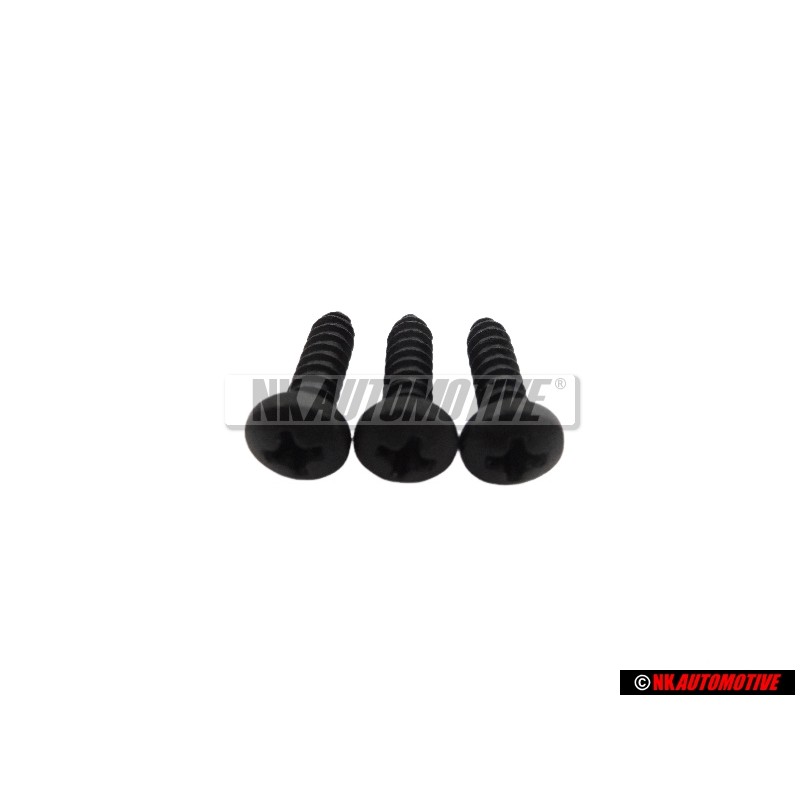 3x Genuine VW Oval head Panel Screw 4.2X16 - N 0139649