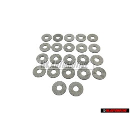 22x Genuine VW Washer 6.4x18x1.6 - N 01166620