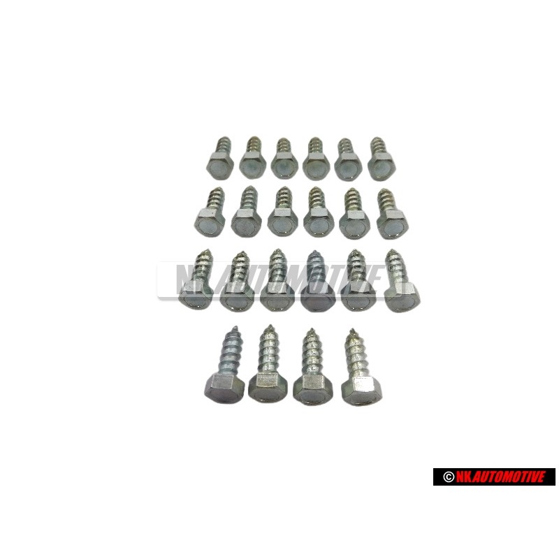 22x Genuine VW Hexagon Head Panel Screw 6.5x19 - N 0159461