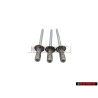 3x Genuine VW Pop Rivet - N 90437401