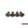 4x Genuine VW Flat Round Head Bolt - 191807191A