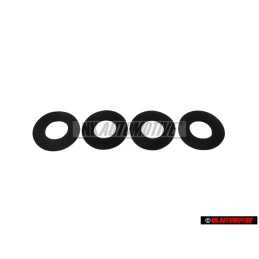 4x Genuine VW Rubber Washer - N 90174201