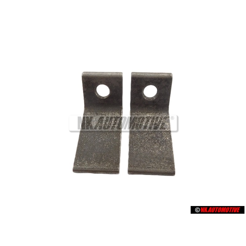 2x Genuine VW Securing Plate For Door Hinge - 323809654