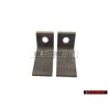 2x Genuine VW Securing Plate For Door Hinge - 323809654