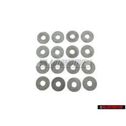 16x Genuine VW Washer 6.4x18x1.6 - N 01166620