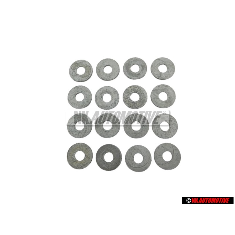 16x Genuine VW Washer 6.4x18x1.6 - N 01166620