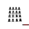 16x Genuine VW Fixing Clip Expanding Nut Screw Grommet - 811807577C