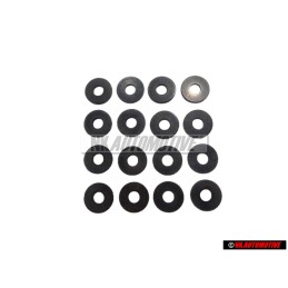 16x Genuine VW Washer 5.3x15x1.6 - N 01166516