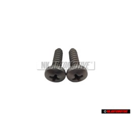 2x Genuine VW Oval Head Panel Screw Bolt 4.8x19 - N 01397520