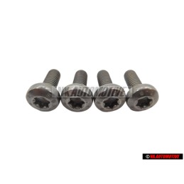 4x Genuine VW Oval Hexagon Socket Head Bolt M6x15 - N 10029206