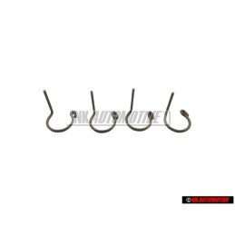 4x Genuine VW Rear Hatch Strut Securing Ring - N 0155283