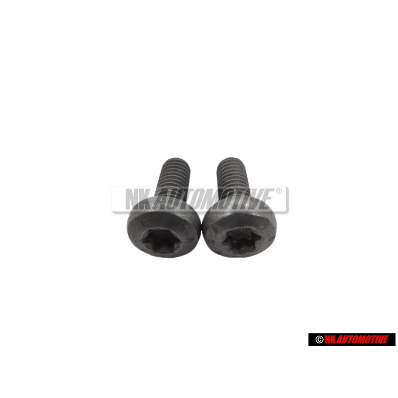 2x Genuine VW Oval Hexagon Socket Head Bolt M6x15 - N 10029206