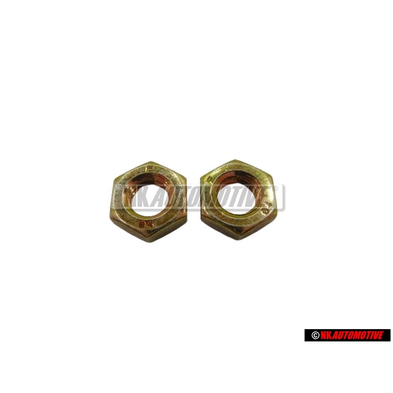 2x Genuine VW Hexagon Nut - N 0111165