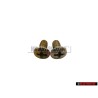 2x Genuine VW Oval Head Countersunk Bolt - N 0301191