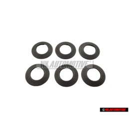 6x Genuine VW Concave Spring Washer - 111837941