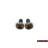 2x Genuine VW Oval Head Bolt Self Locking - N 01412913