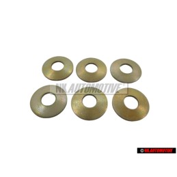 6x Genuine VW Belleville Concave Spring Washer - 311837943